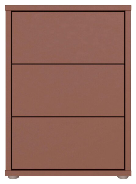 NOČNÍ STOLEK, terracotta, 50/69/42 cm Carryhome - Online Only noční stolky, Online Only