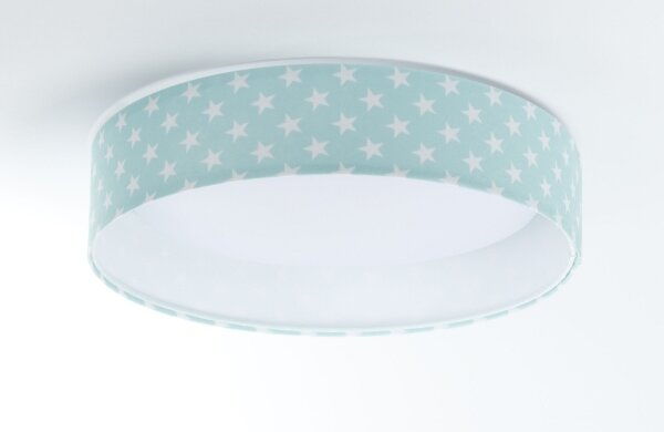 LED Stropní svítidlo GALAXY KIDS LED/24W/230V hvězdičky zelená/bílá