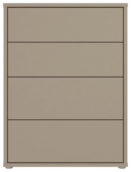 KOMODA, šedohnědá, 75/99/35 cm Carryhome - Online Only noční stolky, Online Only