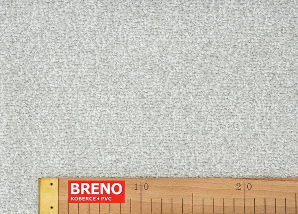 Breno Metrážový koberec SICILY 173 světle šedý, šíře 400 cm