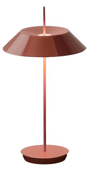 Vibia Mayfair Mini stolní lampa, baterie, hnědá