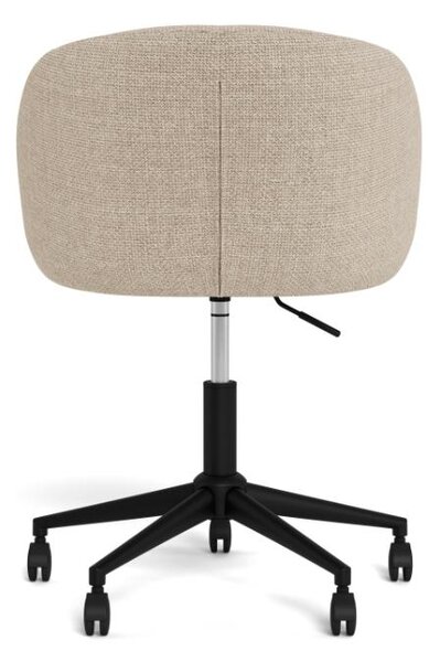 Actona Designová kancelářská židle Eleanor béžová