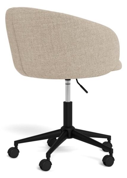 Actona Designová kancelářská židle Eleanor béžová