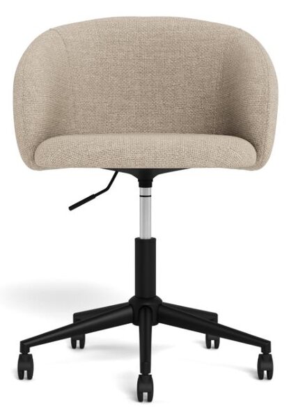 Actona Designová kancelářská židle Eleanor béžová