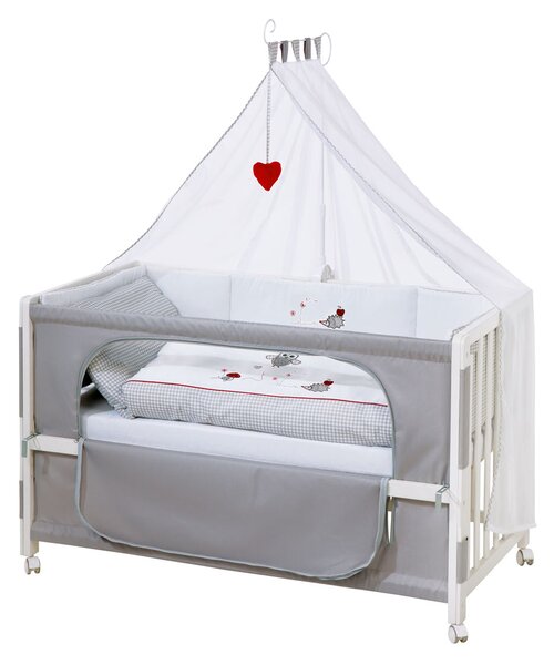 Roba Dětská postýlka Room Bed, 60 x 120 cm (Adam & sova, bílá) (100341028002)