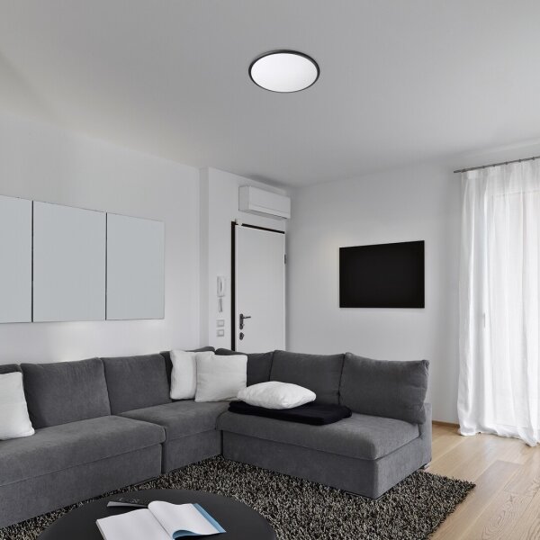 Rabalux 71126 - LED Stropní svítidlo ENGON LED/18W/230V 3000K černá 27 cm