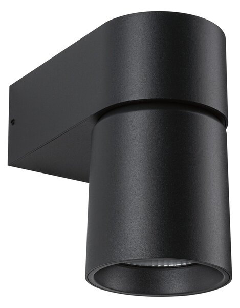 Paulmann 94821 Kimu, antracitové venkovní nástěnné svítidlo, nastavitelné 1x7,8W LED 2200K, výška 14,4cm, IP44