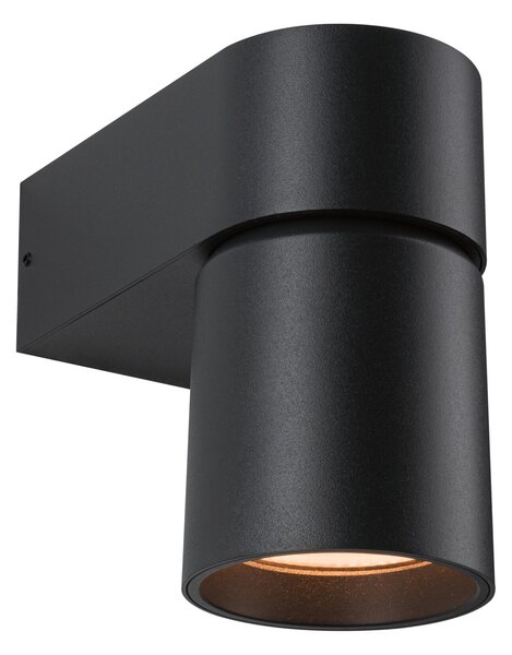 Paulmann 94821 Kimu, antracitové venkovní nástěnné svítidlo, nastavitelné 1x7,8W LED 2200K, výška 14,4cm, IP44