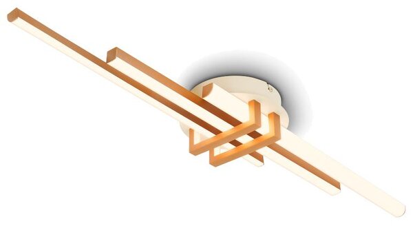 Briloner LED stropní svítidlo (Bar 3, Káva, Teplá šedá) (100396604004)
