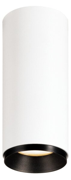 SLV BIG WHITE NUMINOS CL PHASE S vnitřní LED přisazené stropní svítidlo bílá/černá 3000 K 36° 1004135