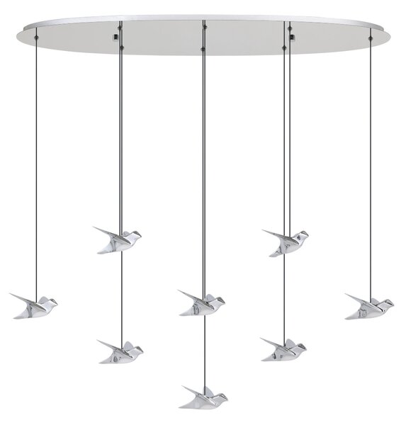 STROPNÍ ZÁVĚSNÉ LED SVÍTIDLO, 116/26/150 cm Eglo - Online Only svítidla, Online Only