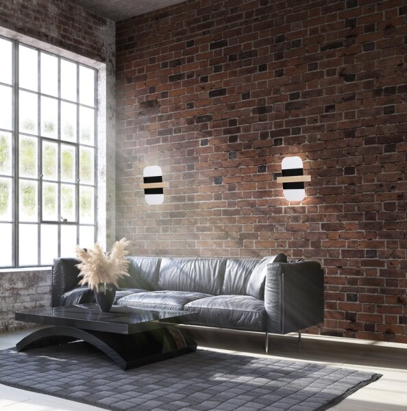 LED Nástěnné svítidlo APRIL LED/6W/230V bílá/černá