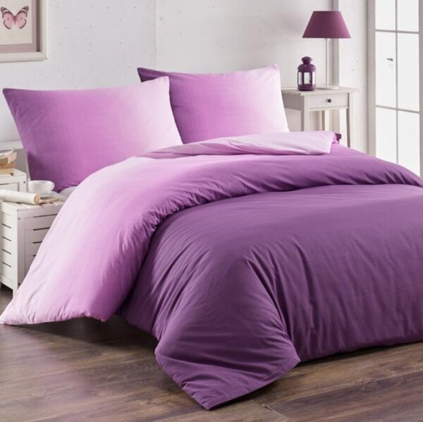 Povlečení bavlněné Fuchsia EMI, Standardní set jednolůžko obsahuje 1x 140x200 + 1x 70x90