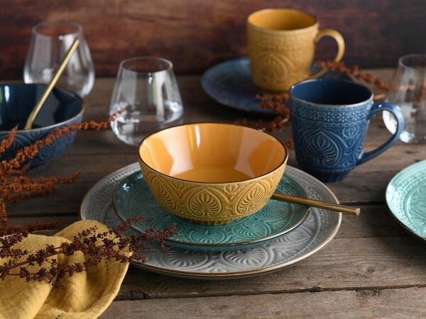 KOMBINOVANÁ SOUPRAVA, 16dílné, kamenina Creatable - Online Only nádobí, Online Only