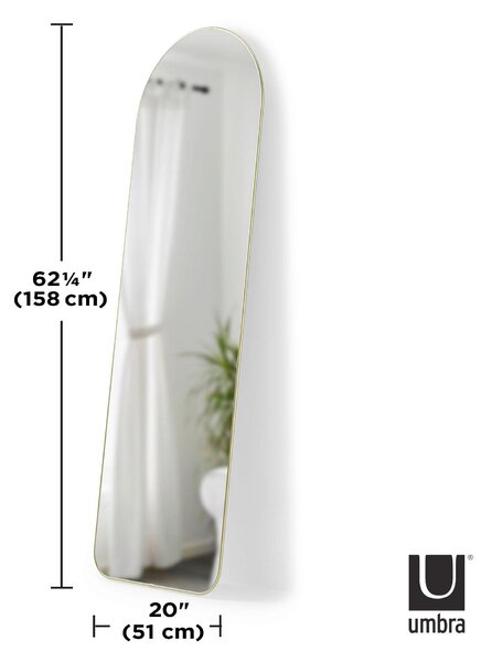 STOJACÍ ZRCADLO, 51/158/4 cm Umbra - Stojací zrcadla, Online Only