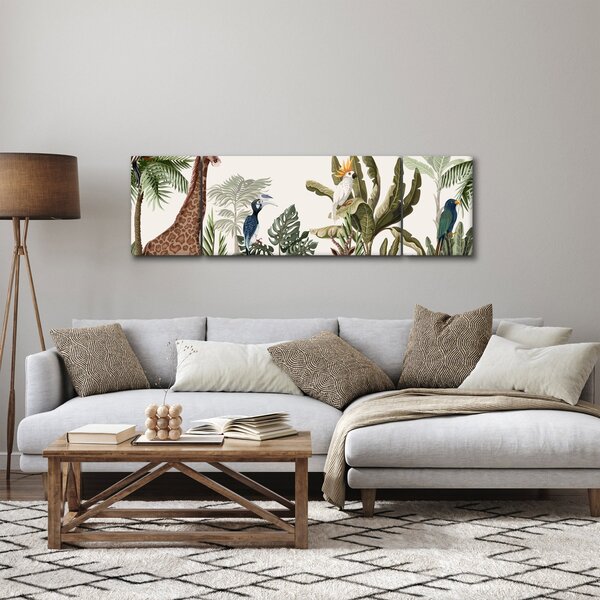 Obraz - Obyvatelé Afriky (170x50 cm)