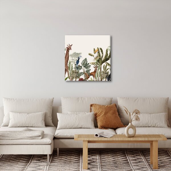 Obraz - Obyvatelé Afriky (30x30 cm)