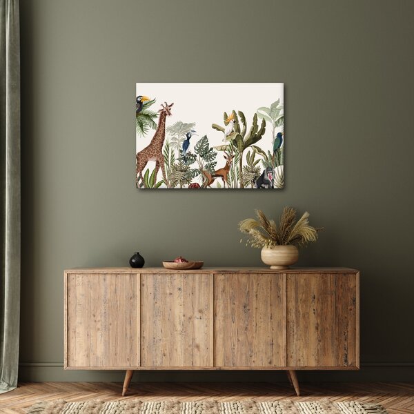 Obraz - Obyvatelé Afriky (70x50 cm)