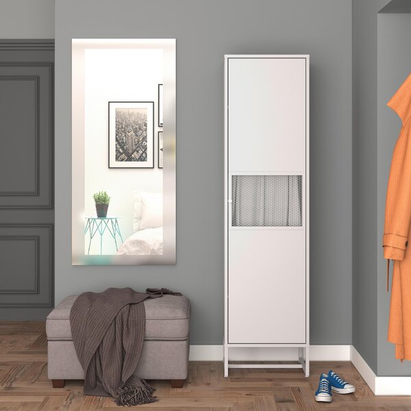 SKŘÍŇ NA ODĚV, bílá, 50/190/41 cm P & B - Online Only šatny & botníky, Online Only
