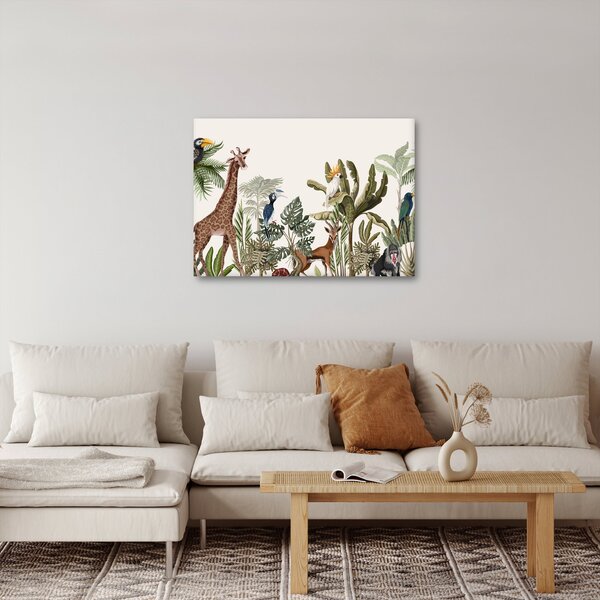 Obraz - Obyvatelé Afriky (70x50 cm)