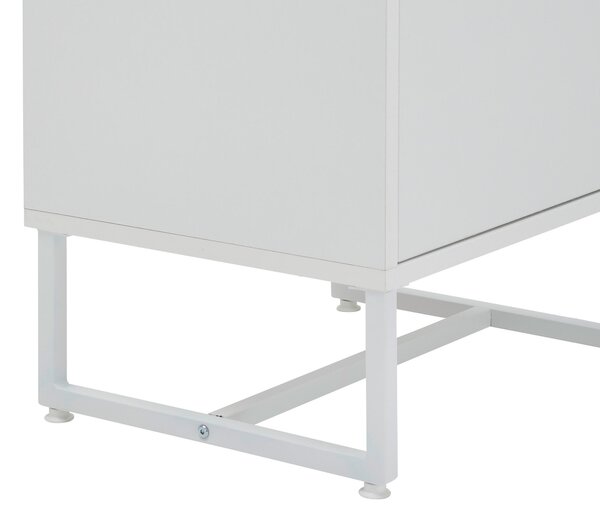 SKŘÍŇ NA ODĚV, bílá, 50/190/41 cm P & B - Online Only šatny & botníky, Online Only