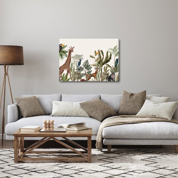 Obraz - Obyvatelé Afriky (70x50 cm)
