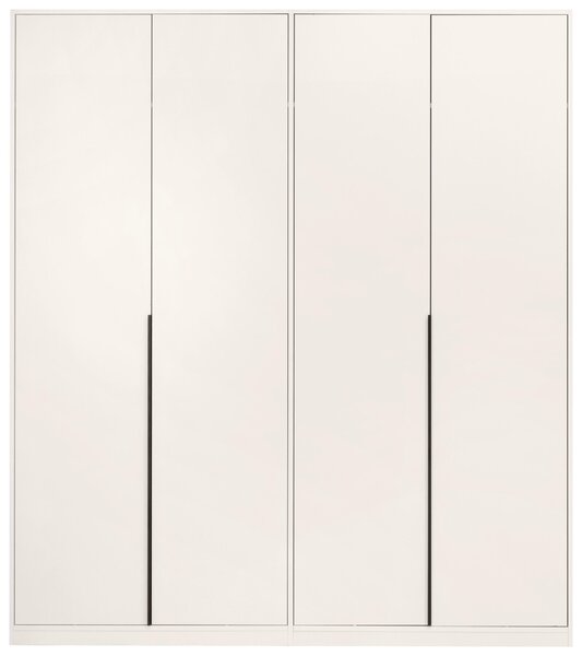 ŠATNÍ SKŘÍŇ S OTOČNÝMI DVEŘMI, kašmírová, 185/211/53 cm P & B - Šatní skříně, Online Only