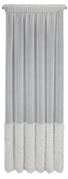 ZÁCLONA NA PÁSCE MARION 140X270 CM BÍLÁ