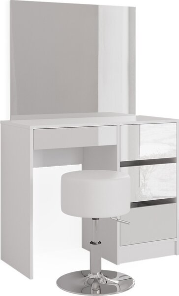 Toaletní stolek Vicco Sherry Bílá 90 cm se stoličkou, Model 39579