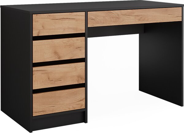 Toaletní stolek Vicco Sherry Antracit/zlatý dub 120 x 75 cm Bez zrcadla, Model 52021