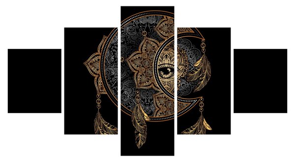 Obraz - Magické oko (125x70 cm)