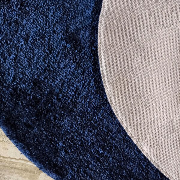 Koberec Kamel tmavomodrý kruh
