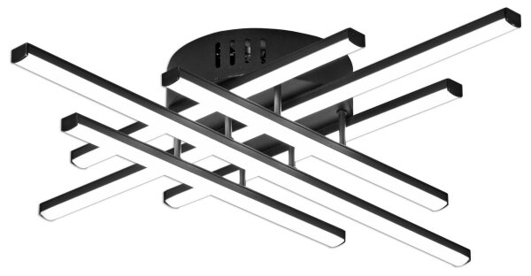 Brilagi - LED Stropní svítidlo STRIPES LED/42W/230V černá