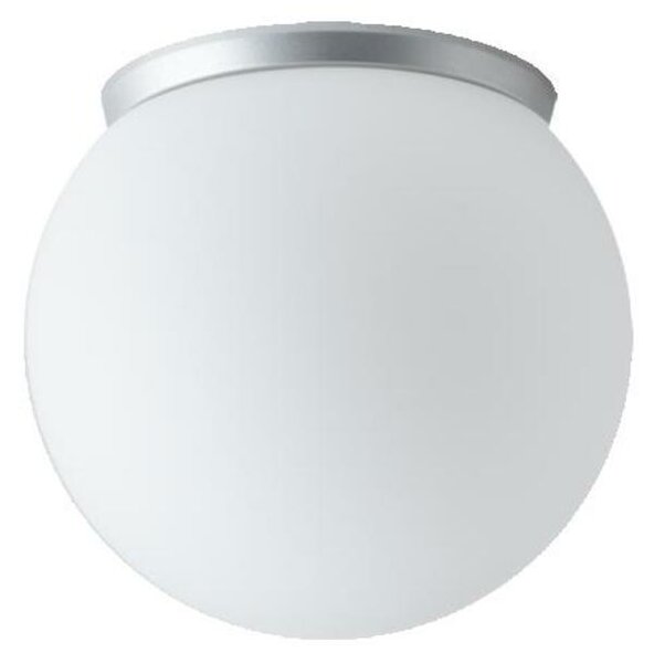 OSMONT STY44980 STYX 1 stropní/nástěnné skleněné svítidlo bílá IP65 25W E27