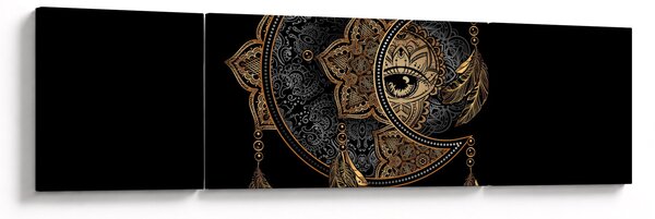 Obraz - Magické oko (170x50 cm)