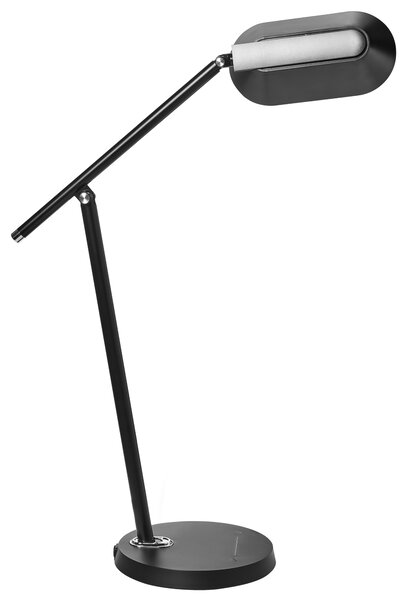 LED stolní lampa LEONIS se stmívačem Černá