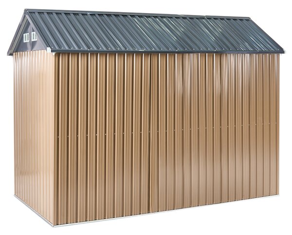 Zahradní kůlna NOCCIANO 313 cm 220 cm Hnědá