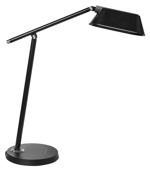 LED stolní lampa LEONIS se stmívačem Černá