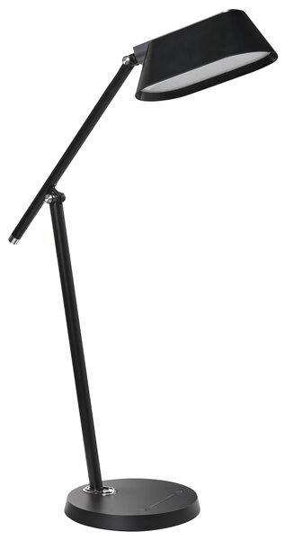 LED stolní lampa LEONIS se stmívačem Černá