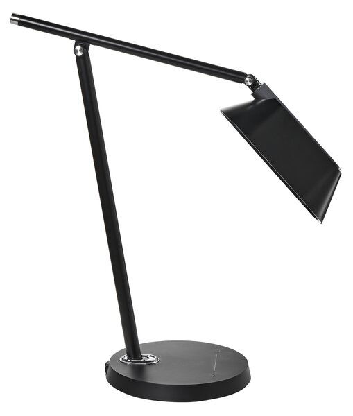 LED stolní lampa LEONIS se stmívačem Černá