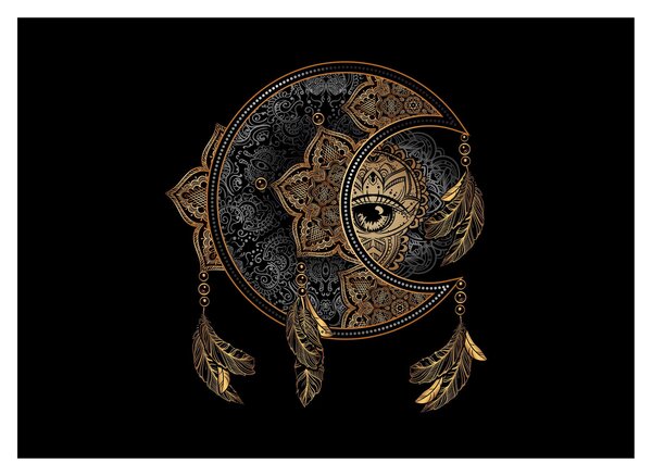 Obraz - Magické oko (70x50 cm)