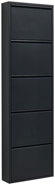 VYKLÁPĚCÍ BOTNÍK, antracitová, 50/169,5/15 cm Carryhome - Výklopné botníky