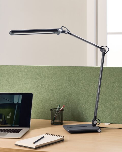 LED stolní lampa AQUILA se stmívačem Šedá