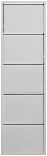VYKLÁPĚCÍ BOTNÍK, bílá, 50/169,5/15 cm Carryhome - Výklopné botníky
