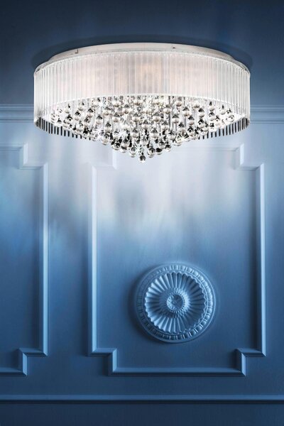 STROPNÍ LED SVÍTIDLO, 77,5/36,5 cm Eglo - Online Only svítidla, Online Only