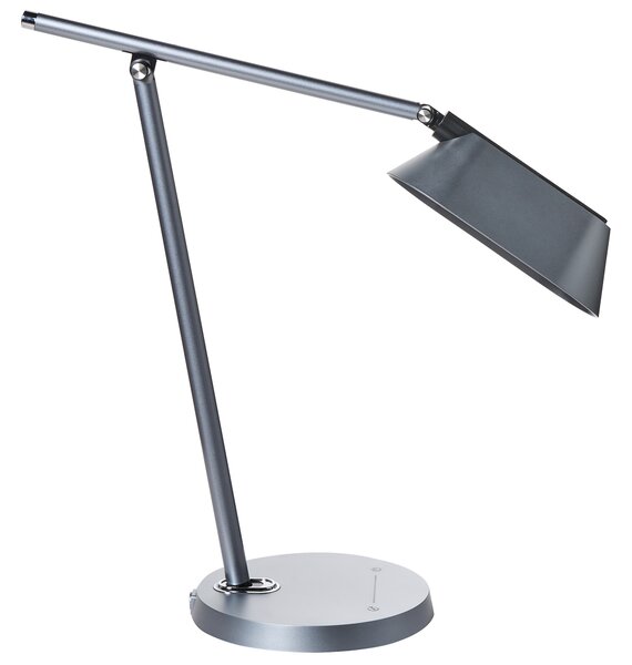 LED stolní lampa LEONIS se stmívačem Šedá