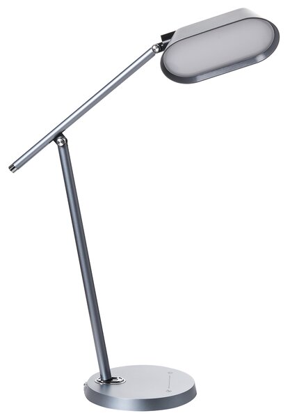 LED stolní lampa LEONIS se stmívačem Šedá
