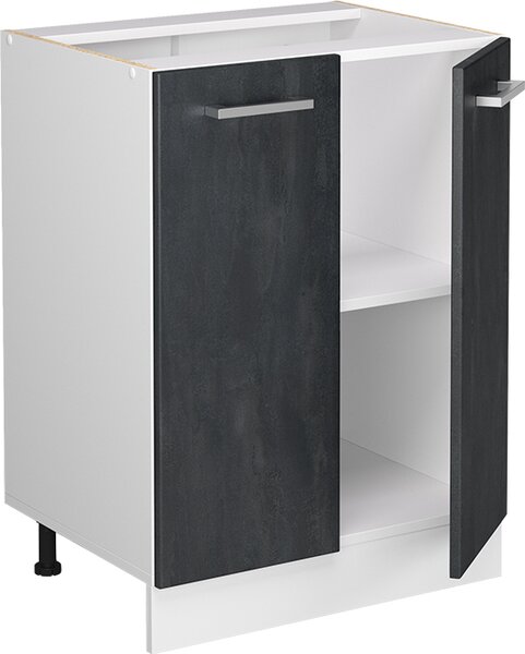 Spodní skříňka kuchyňské linky Vicco R-Line Černý beton 60 cm bez pracovní desky, Model 47503