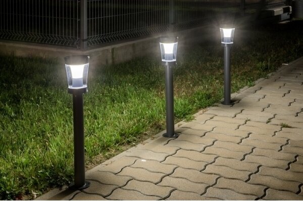 Rabalux 77038 - LED Solární lampa ANGERS LED/3W/3,7V IP65 antracit
