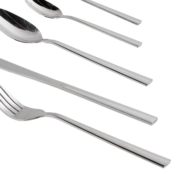 60dílná sada příborů PENNE Stříbrná
